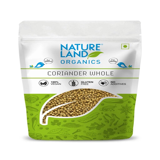 Organic Coriander Whole 75 Gm